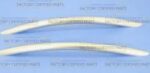 OEM Whirlpool Refrigerator Stainless Handle Set #W10129081