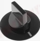 OEM GE Dryer Timer Knob, Black #WG04L00318