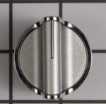 OEM Whirlpool Range Mini Knob Stainless #W11129406